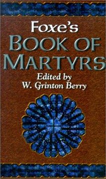 Cover of Foxe’s Book of Martyrs